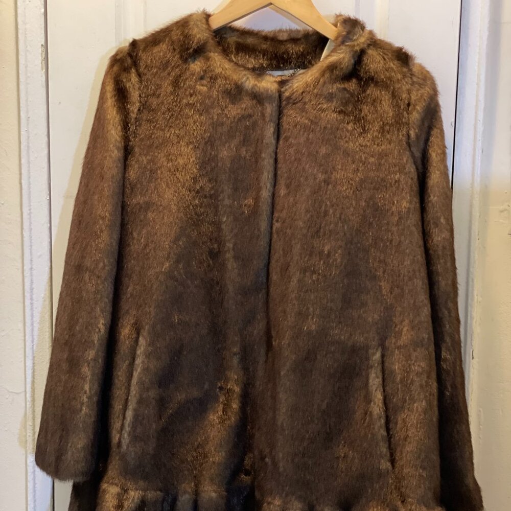 Kate Spade Faux Fur warm Coat